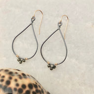 Telluride Teardrop Hoop Earrings