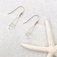 Herkimer Diamond Drops