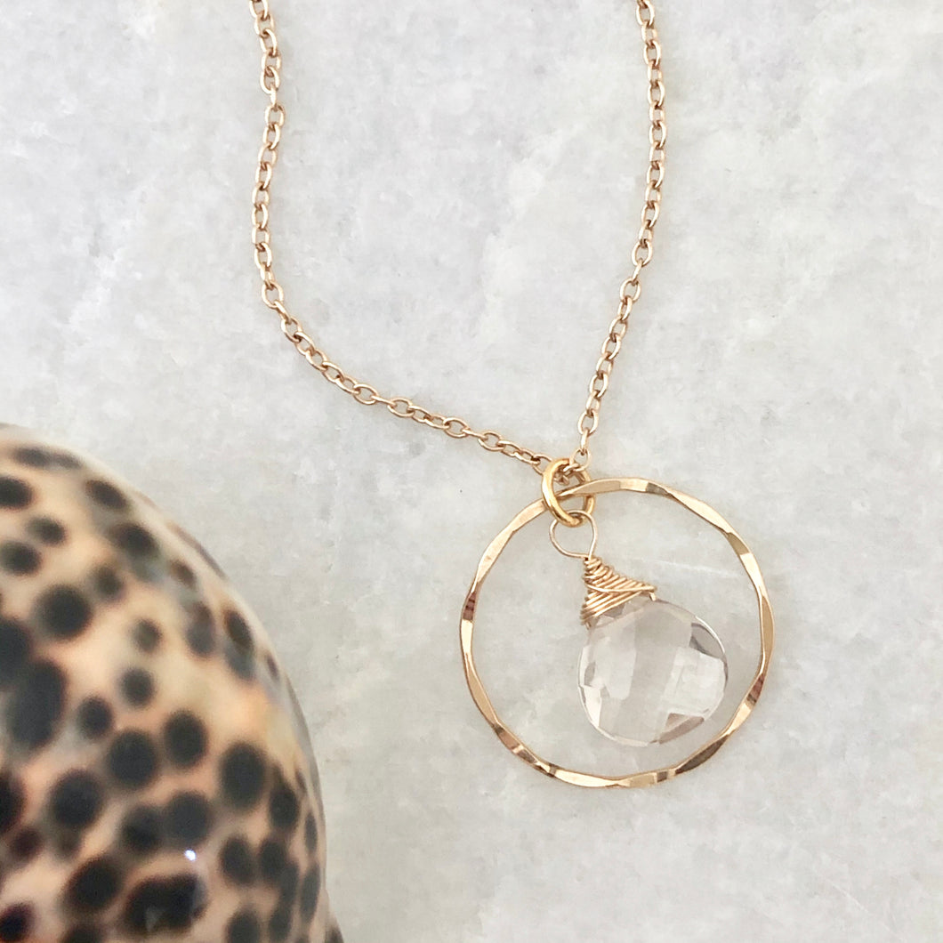 Clarity Circle Necklace