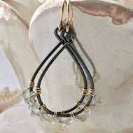 Sausalito Jasmine Hoop Earrings - small