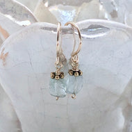 Tiny Embellished Aqua Drops