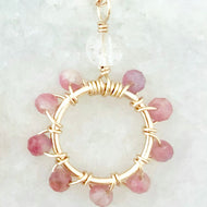 Ischia Micro Circle Necklace
