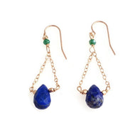 Lapis Hanger Earrings