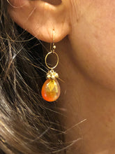 Golden Cluster Earrings